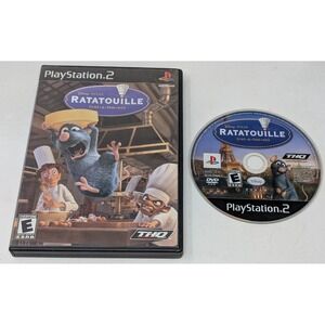 Disney Pixar Ratatouille Sony PlayStation 2 PS2 Disc & Hollywood Video Case
